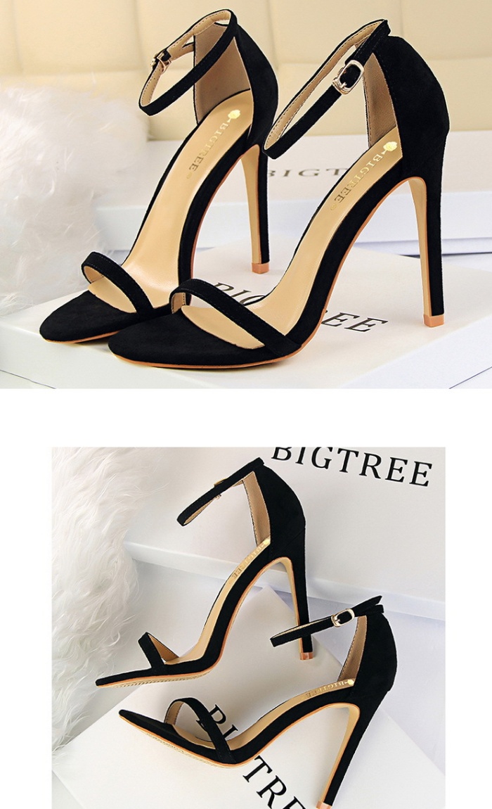 Sexy sandals open toe high-heeled shoes for women
