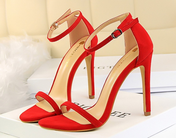 Sexy sandals open toe high-heeled shoes for women