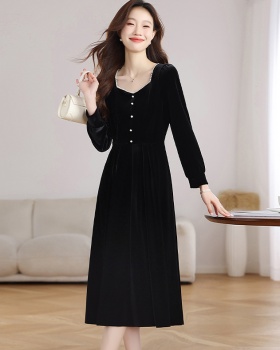 Temperament long dress autumn dress for women