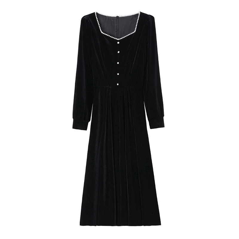 Temperament long dress autumn dress for women