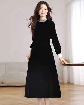 Autumn and winter formal dress dress for women