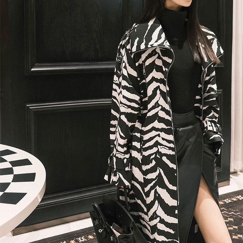 France style coat all-match windbreaker for women