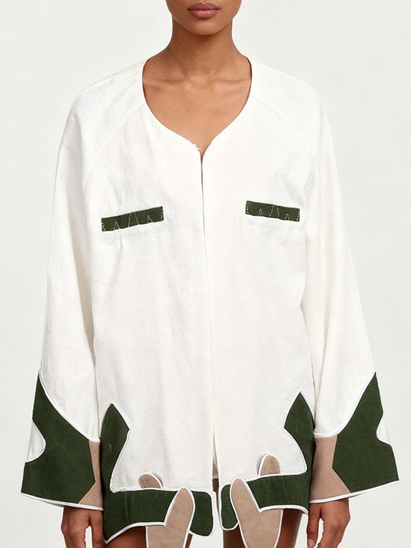 France style all-match coat autumn cardigan for women