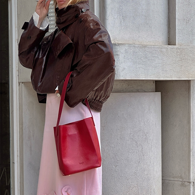 Autumn elegant windbreaker short pure coat