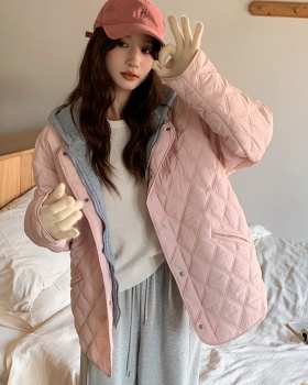 Loose down coat light coat 2pcs set for women