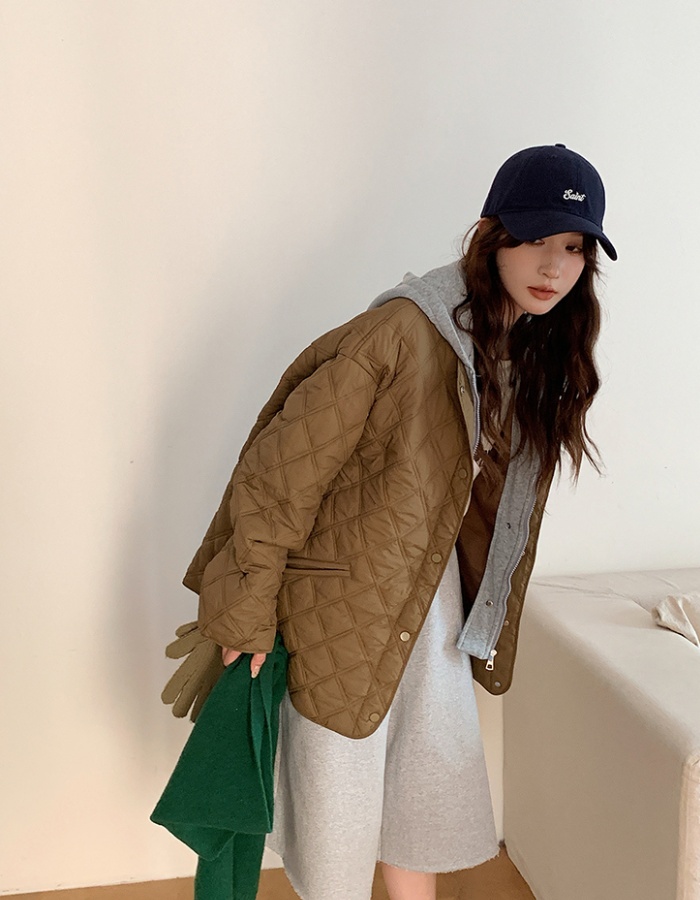 Loose down coat light coat 2pcs set for women