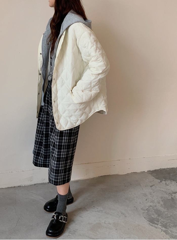 Loose down coat light coat 2pcs set for women