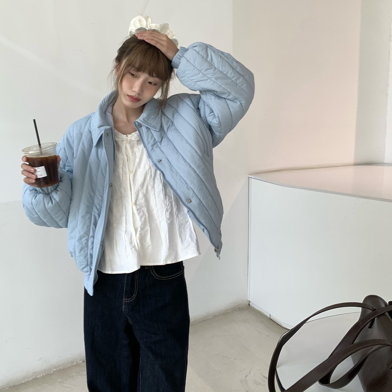Lithe loose autumn and winter cotton coat colors sweet coat