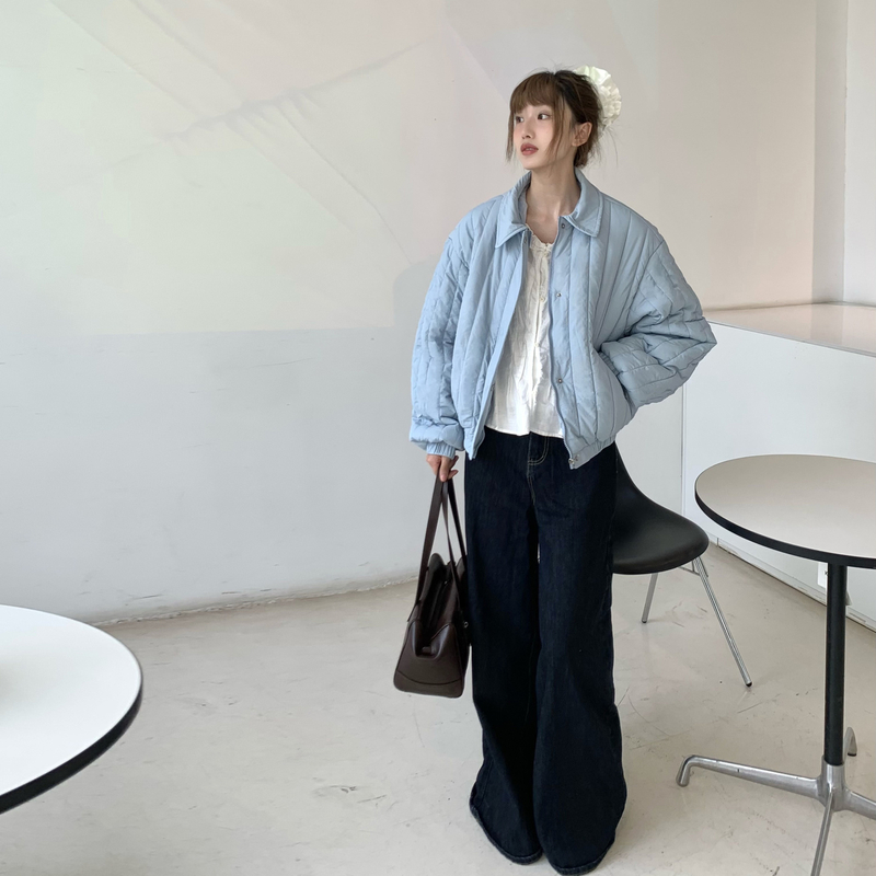 Lithe loose autumn and winter cotton coat colors sweet coat
