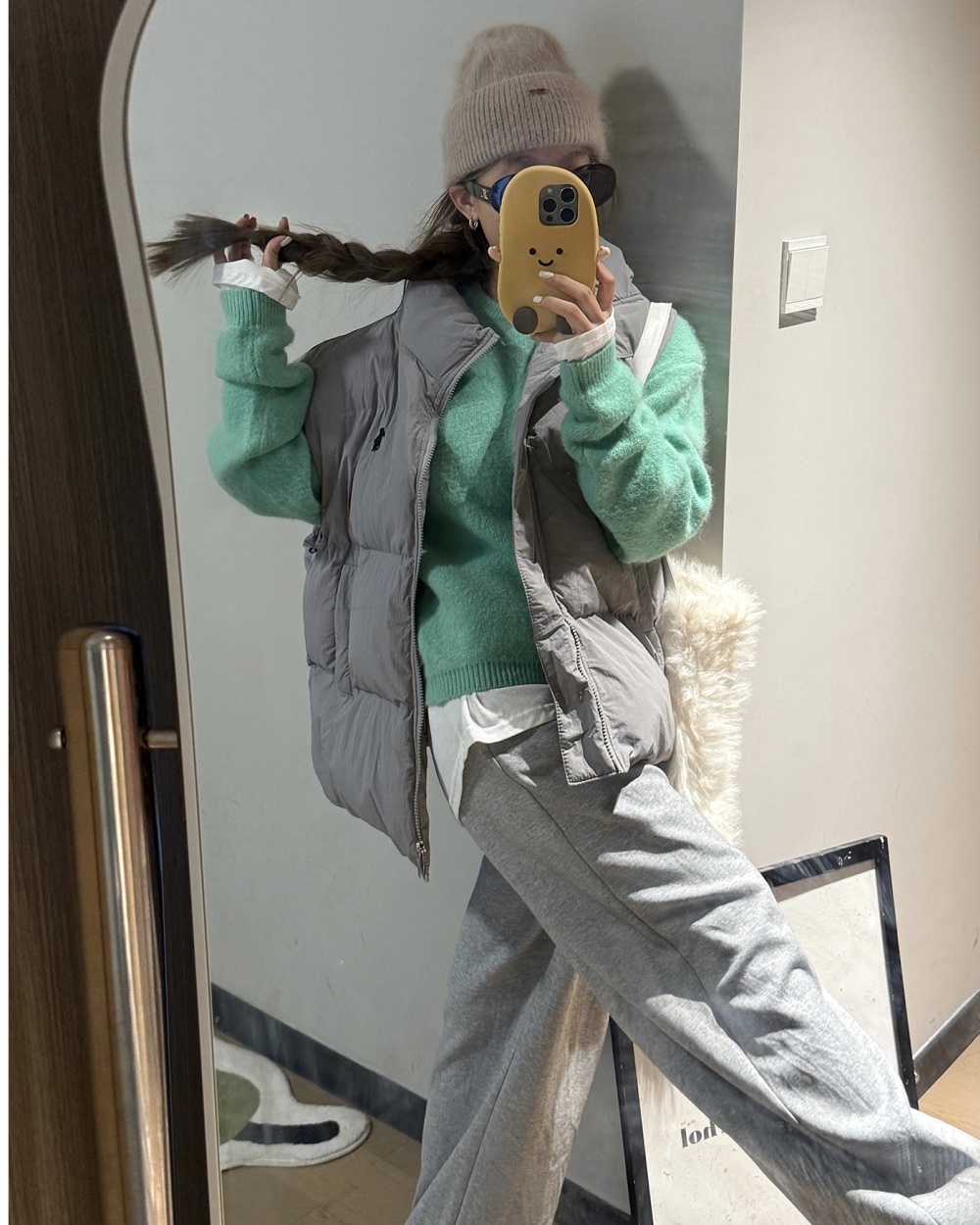 Fashion cotton coat all-match waistcoat for women