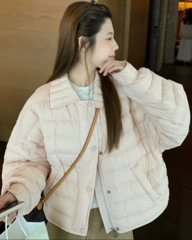 Fashionable light cotton coat short thin coat for women