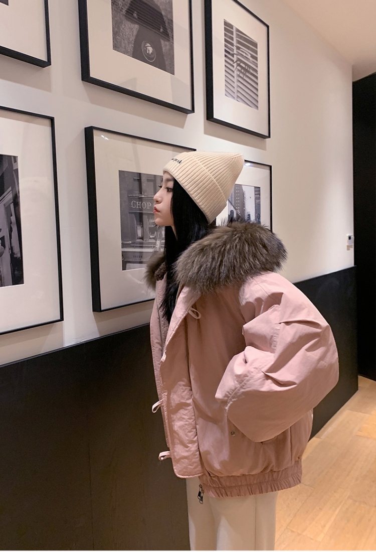 Short winter coat thick Korean style cotton coat for women