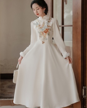 Chinese style elegant dress temperament evening dress