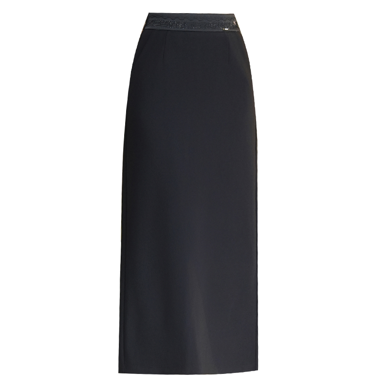 Slim split long skirt straight autumn business suit