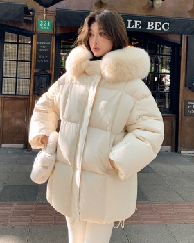 Short samsung coat winter thick cotton coat for women