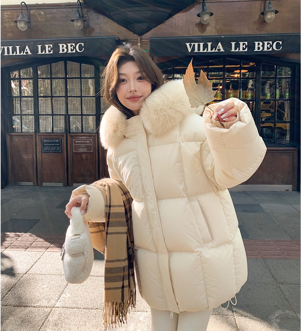 Short samsung coat winter thick cotton coat for women