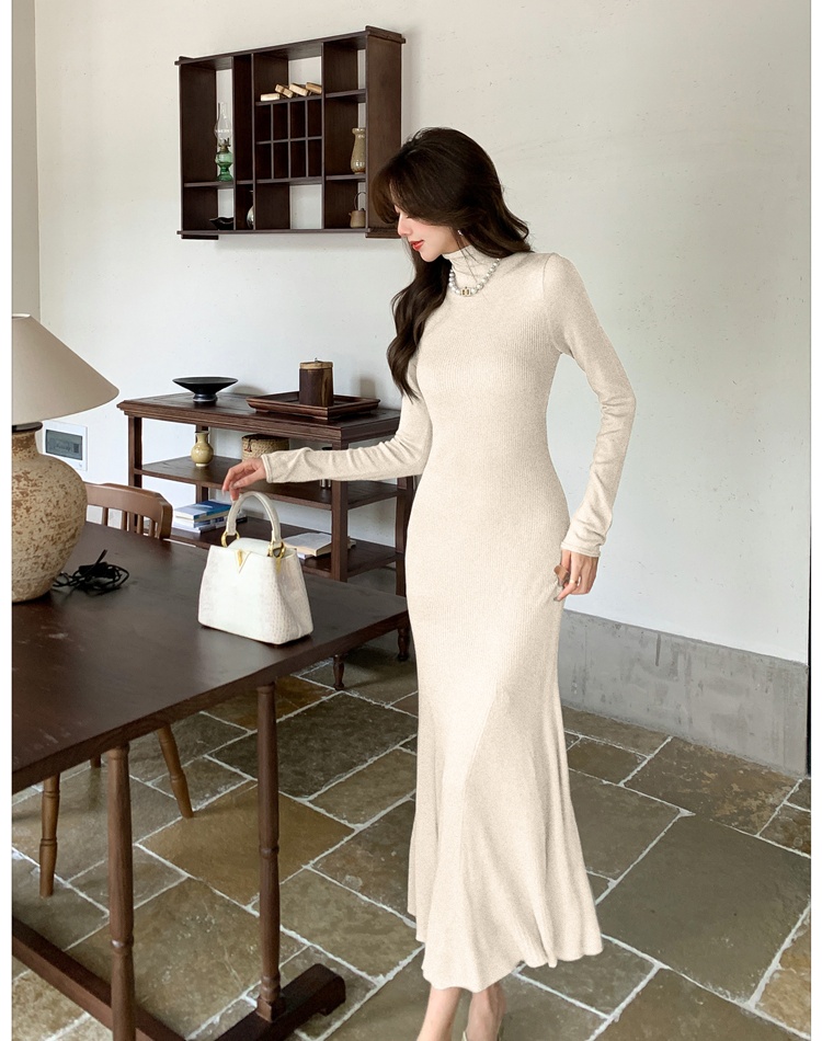 Long package hip inside the ride dress for women