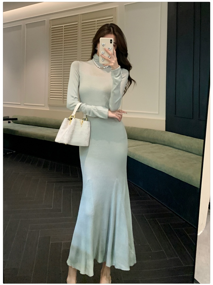 Long package hip inside the ride dress for women