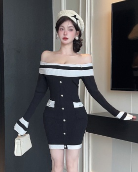 France style chanelstyle package hip dress for women