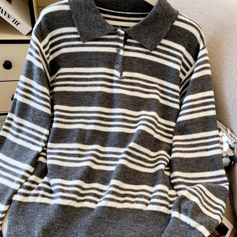 Korean style sweater autumn and winter tops for women