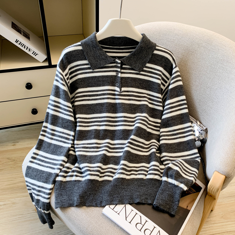 Korean style sweater autumn and winter tops for women