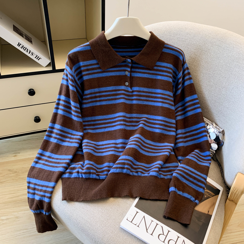 Korean style sweater autumn and winter tops for women