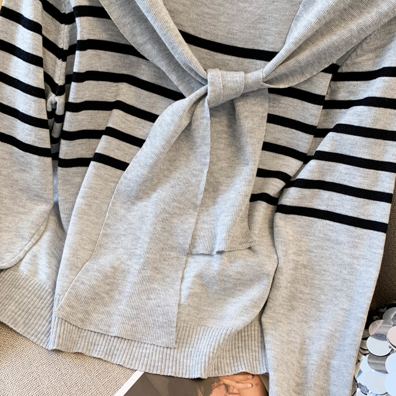 Long sleeve tops sweater 2pcs set for women