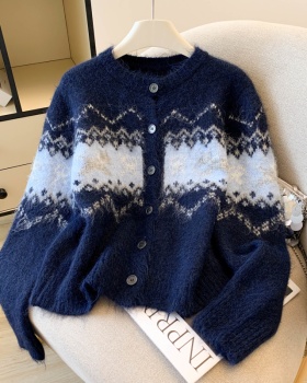 Wool autumn and winter cardigan puppy all-match coat