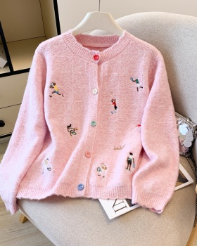 Slim all-match coat autumn and winter tops for women