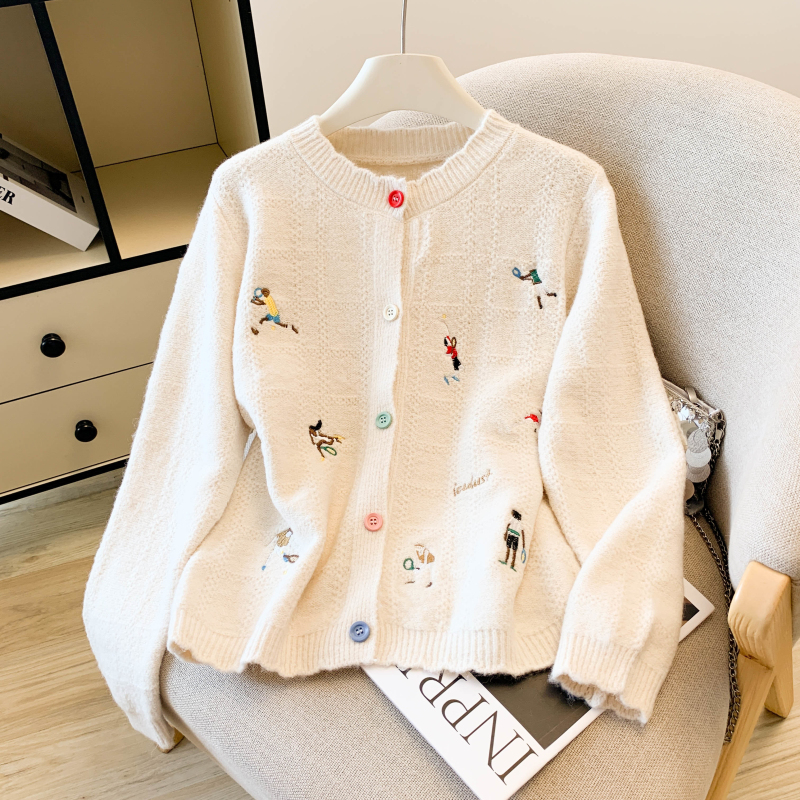 Slim all-match coat autumn and winter tops for women