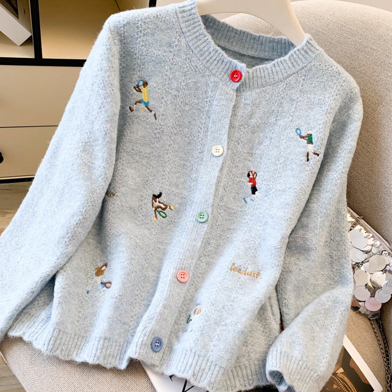 Slim all-match coat autumn and winter tops for women