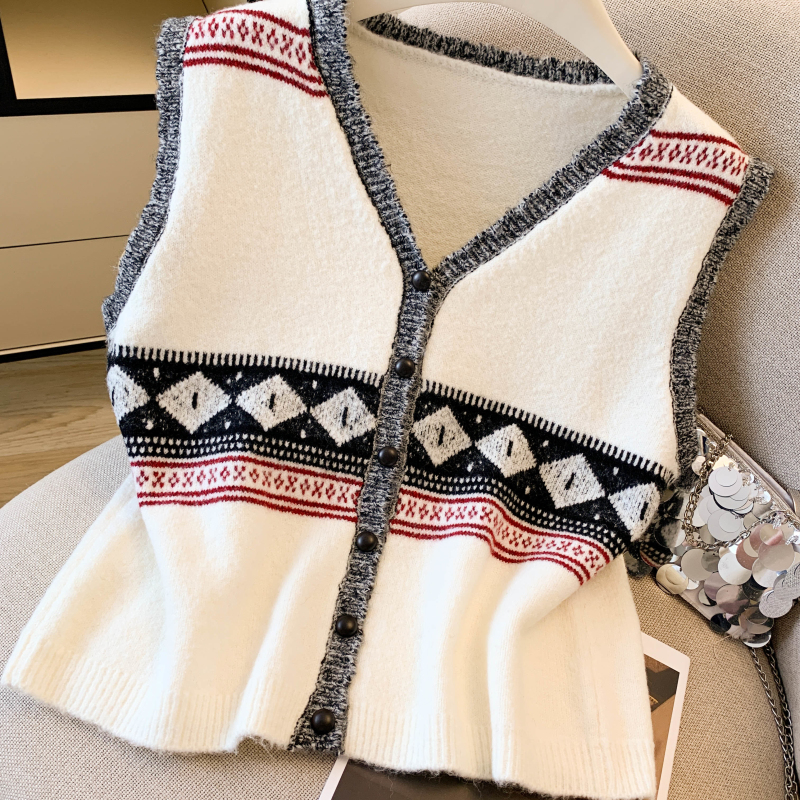 Mixed colors coat single-breasted tops for women
