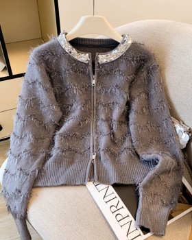 Autumn and winter tops Western style sweater for women