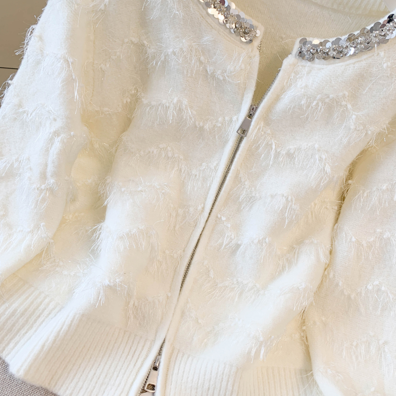 Autumn and winter tops Western style sweater for women