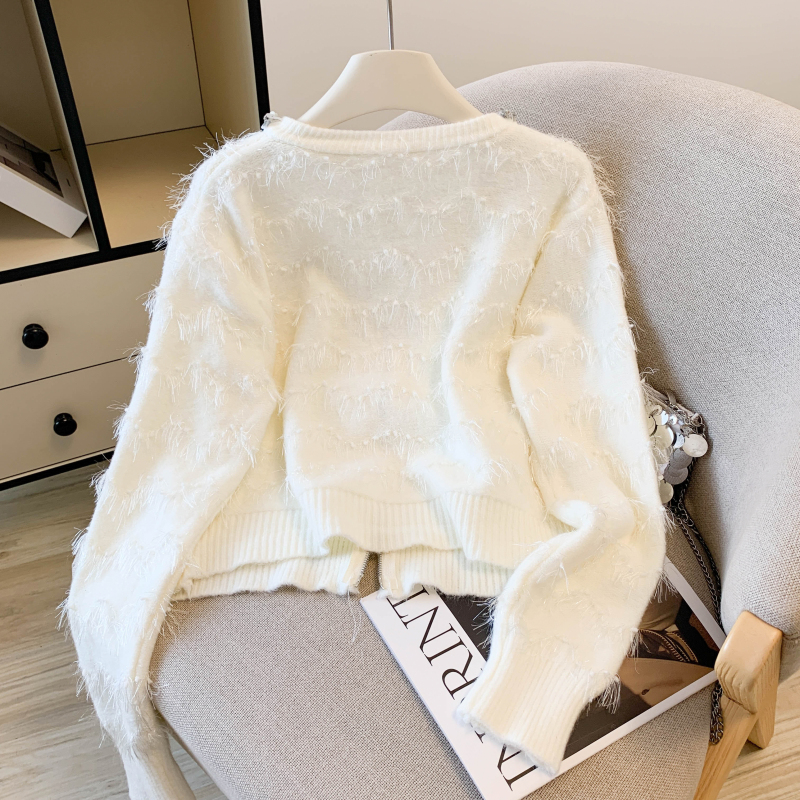 Autumn and winter tops Western style sweater for women