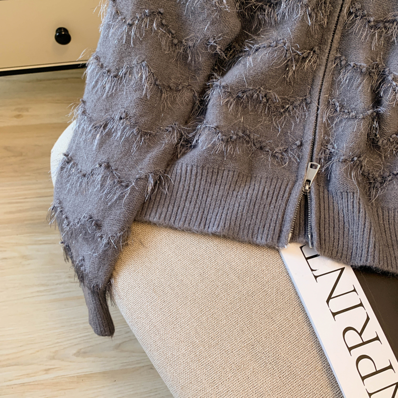 Autumn and winter tops Western style sweater for women