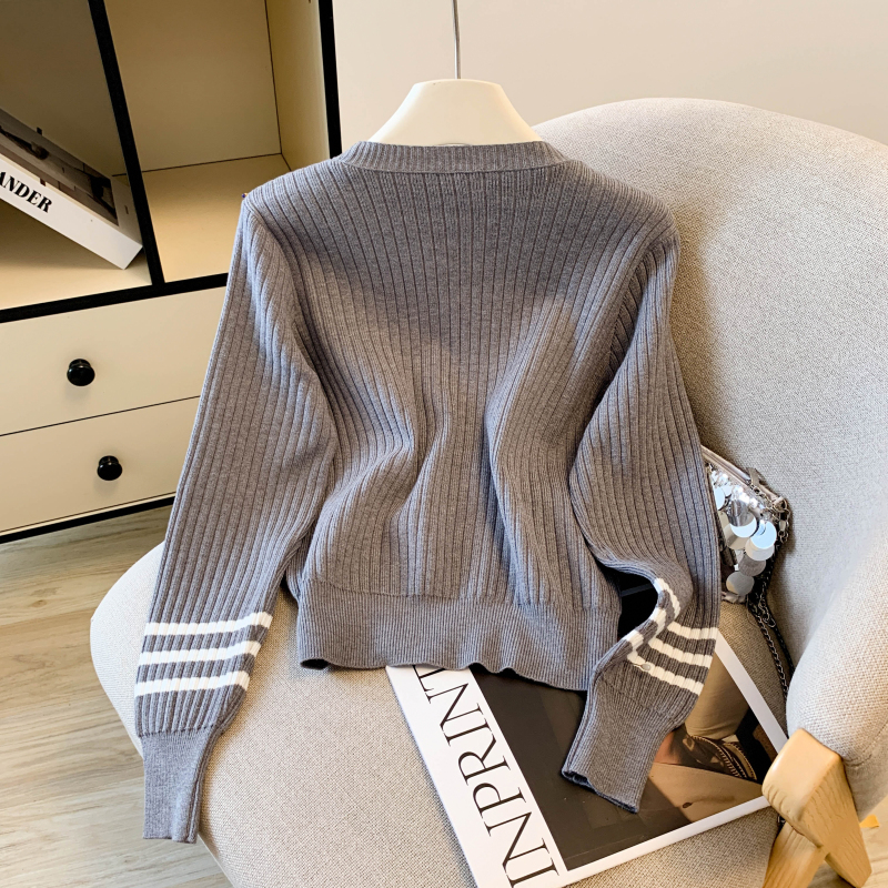 College style sweater pleated short skirt 2pcs set