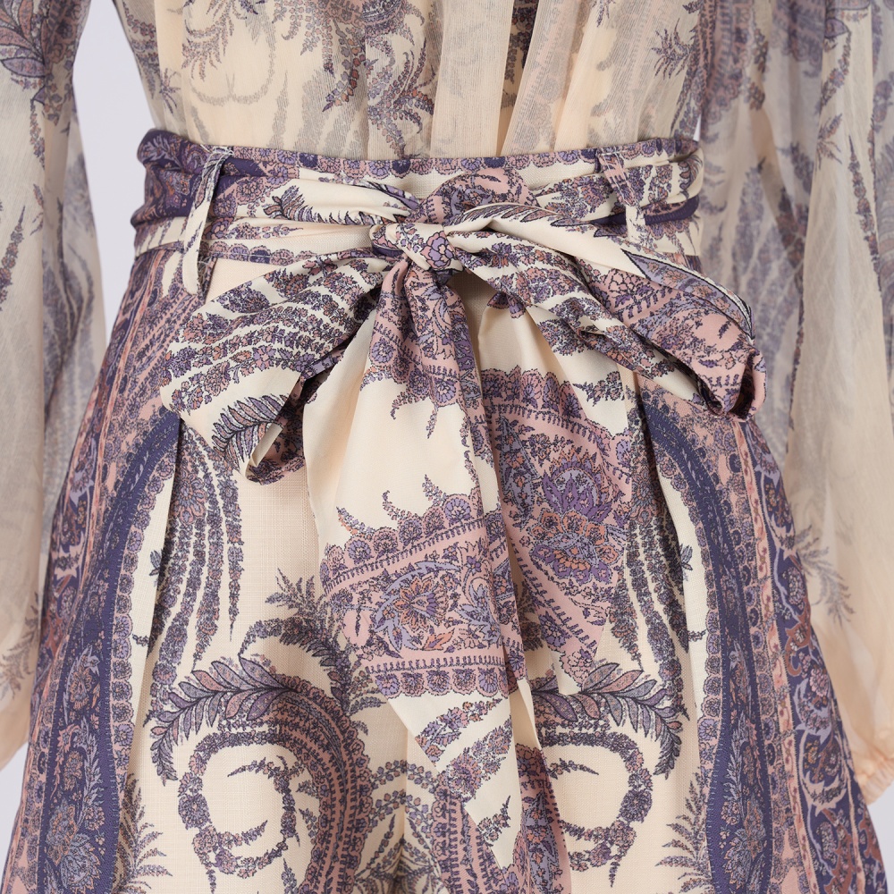 Frenum patterns shorts autumn tops a set
