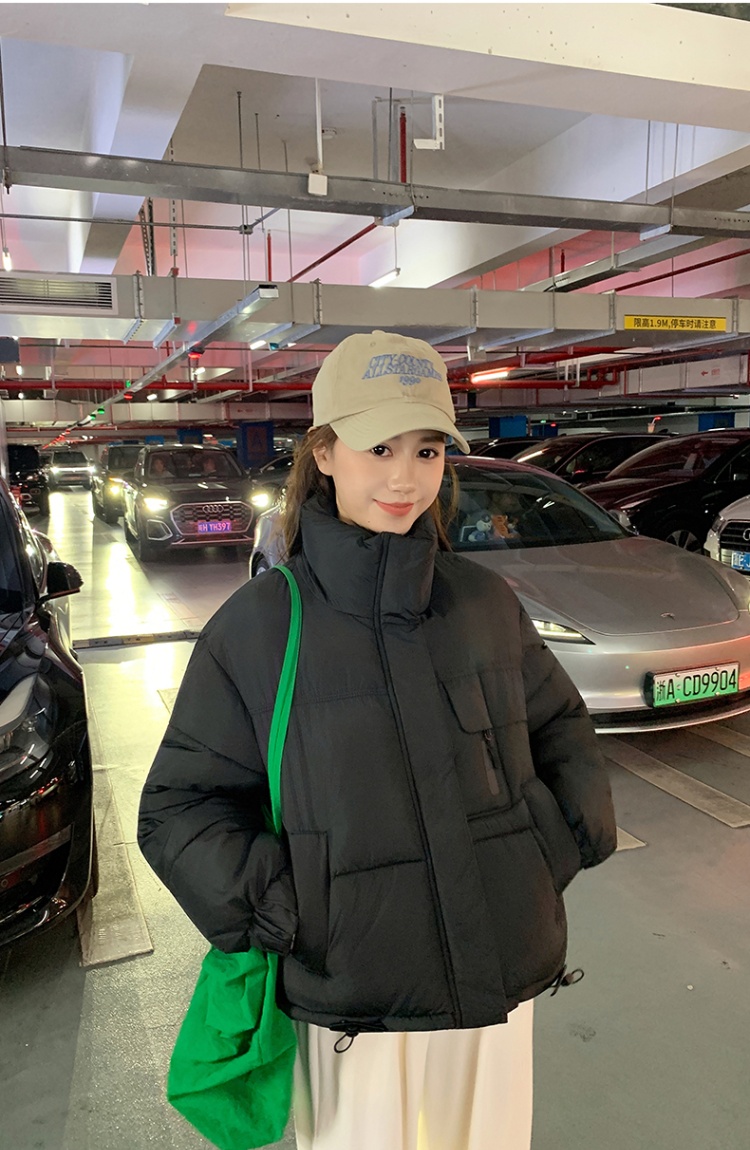 Winter down coat short bread clothing for women