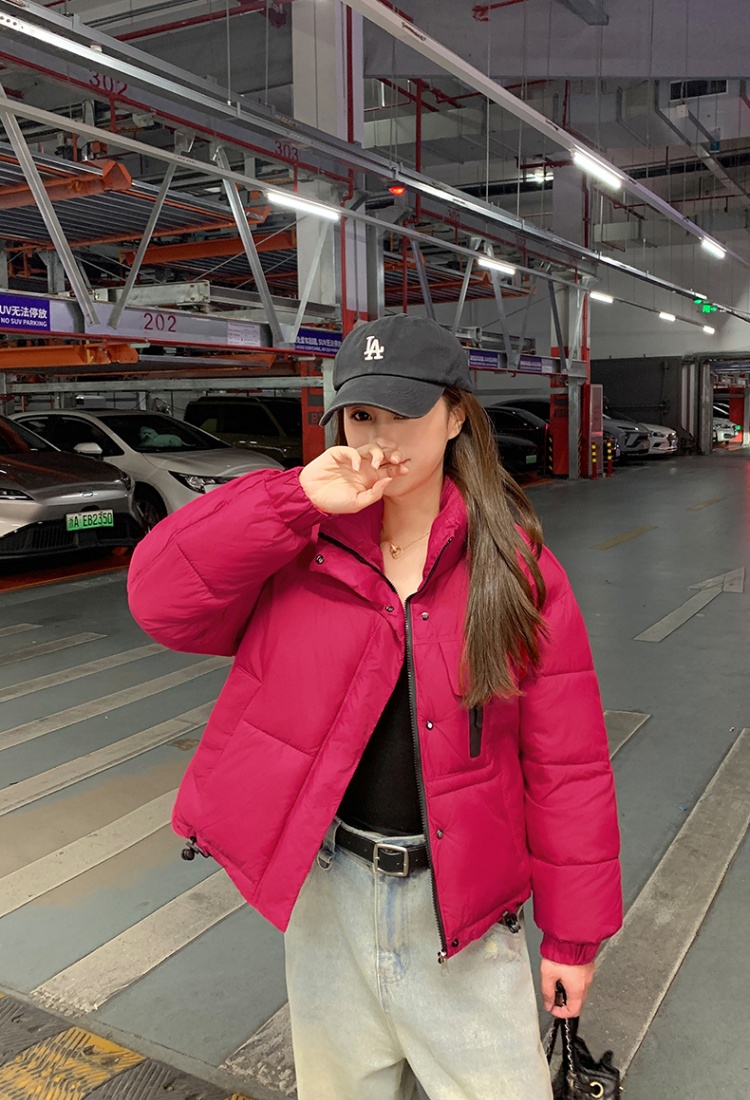 Winter down coat short bread clothing for women