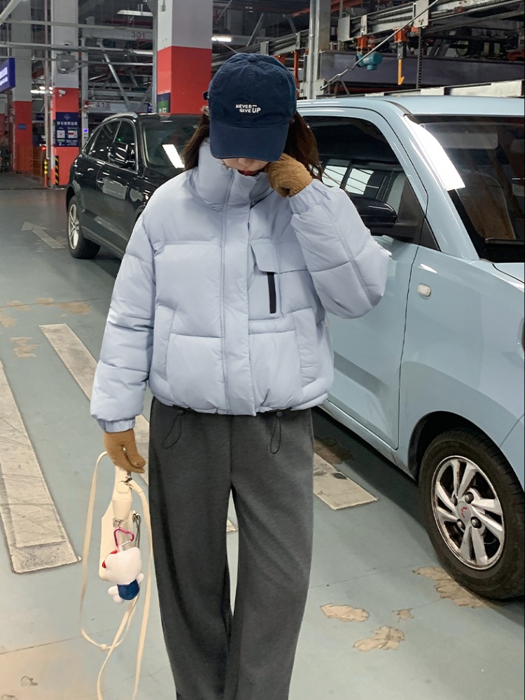 Winter down coat short bread clothing for women