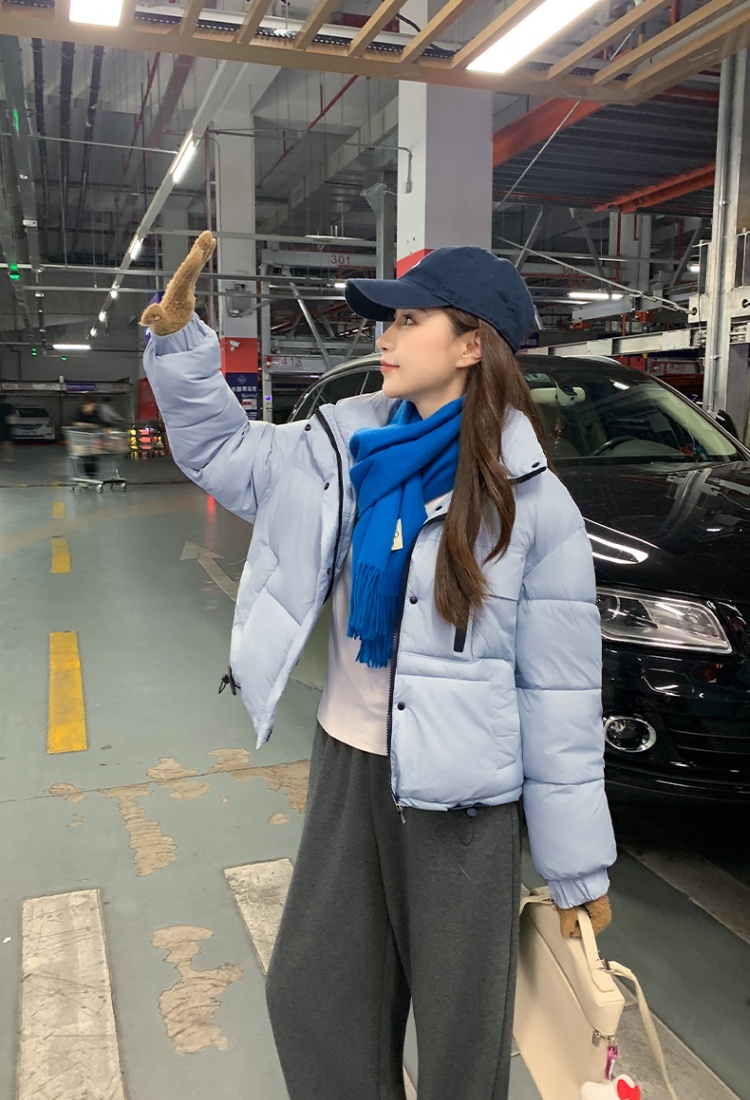 Winter down coat short bread clothing for women