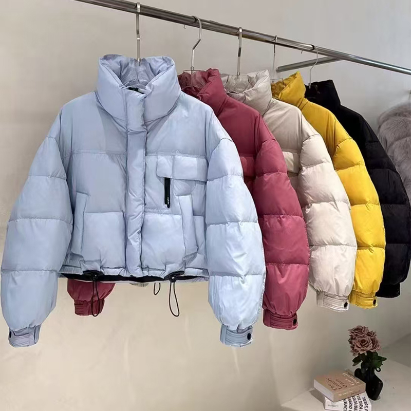 Winter down coat short bread clothing for women