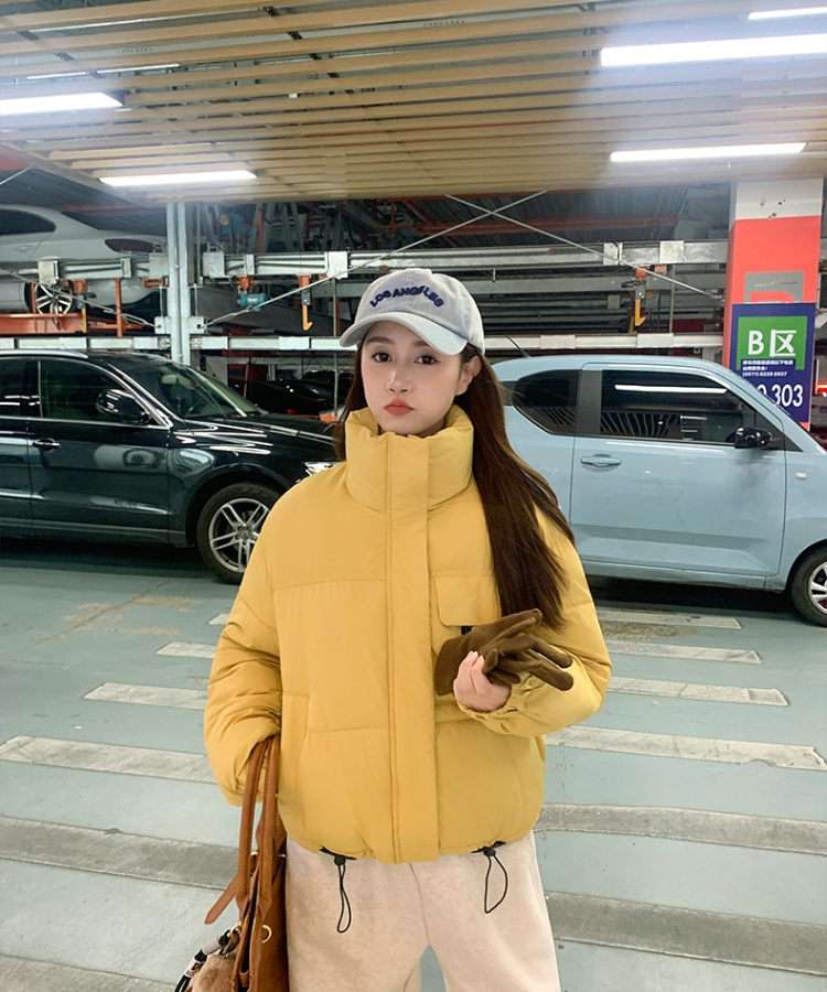 Winter down coat short bread clothing for women