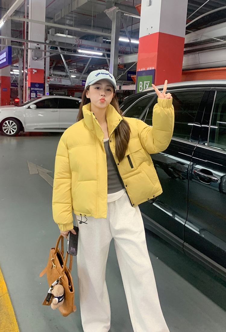 Winter down coat short bread clothing for women