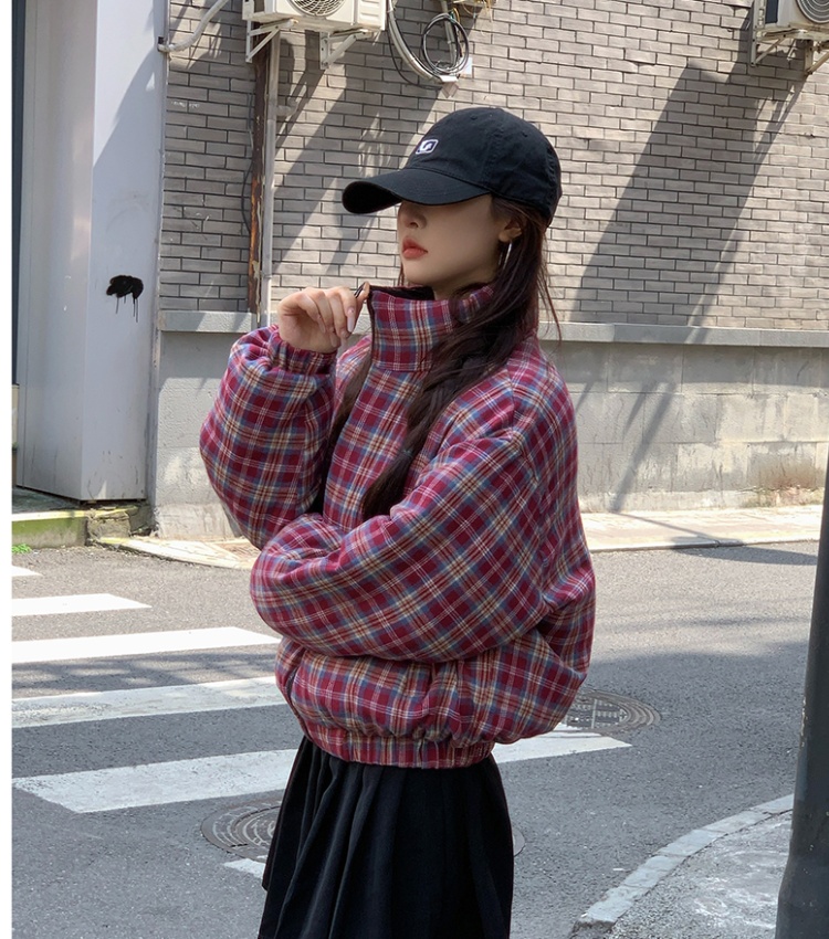 Student winter bread clothing thermal wear cotton coat for women