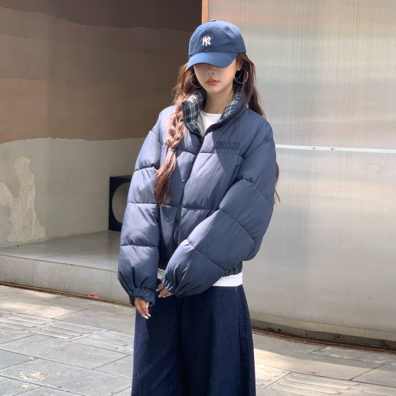 Student winter bread clothing thermal wear cotton coat for women