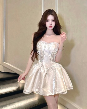 Wrapped chest evening dress Sexy underwear for women