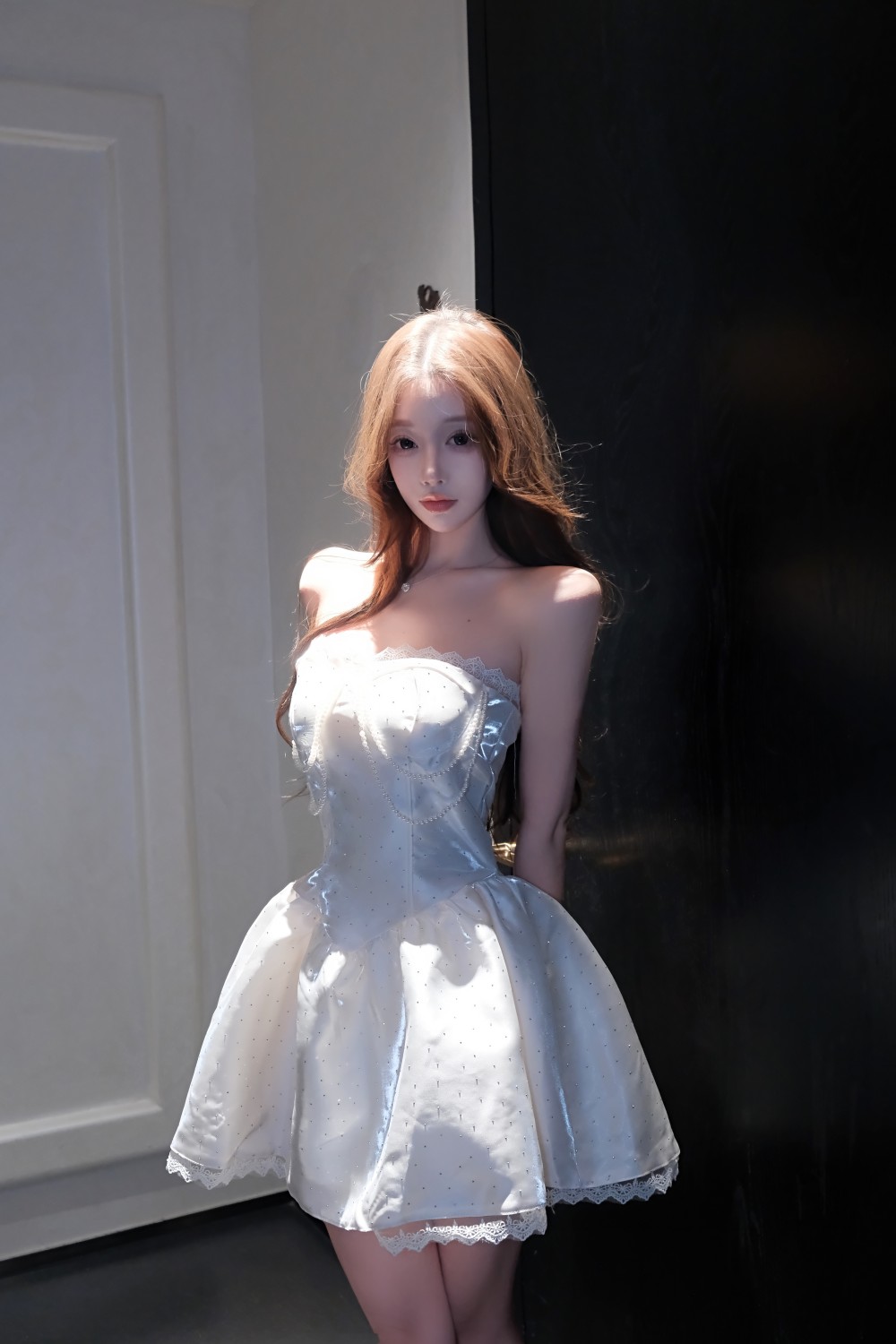 Wrapped chest evening dress Sexy underwear for women