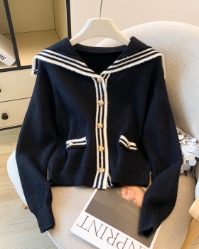Art long sleeve tops autumn sweet cardigan for women